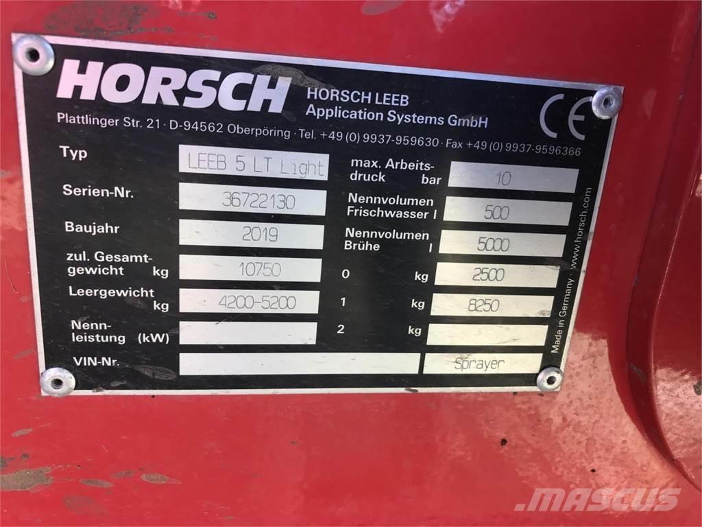 Horsch 5LT Light Irroratrici trainate