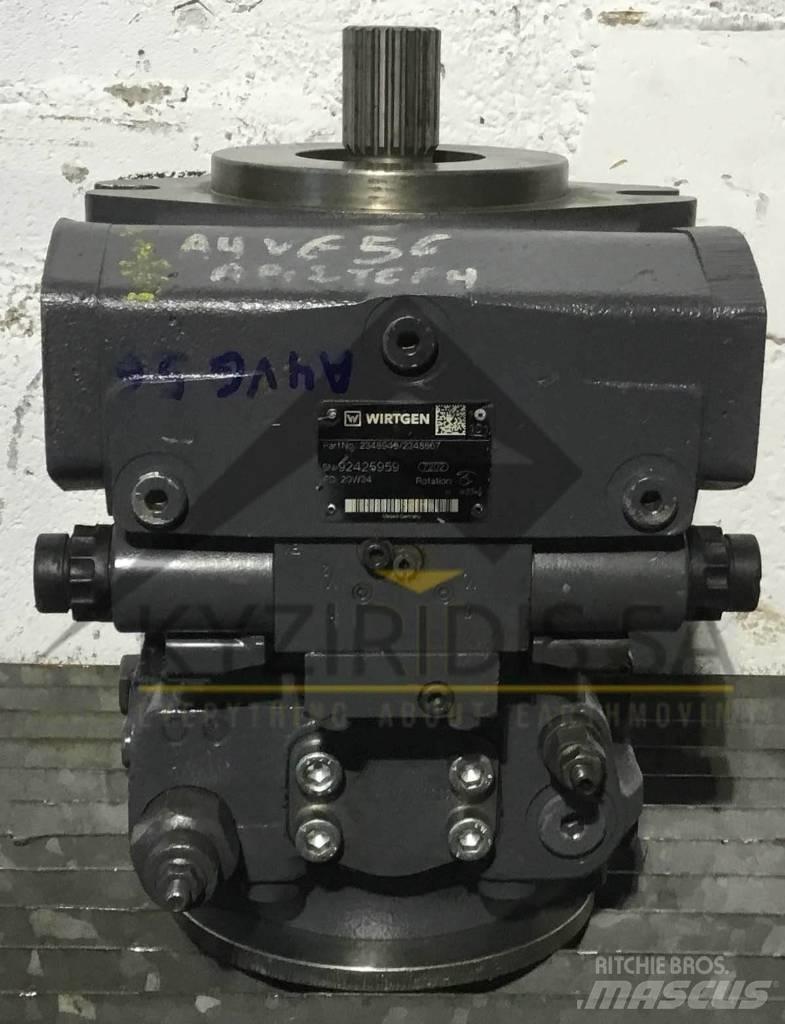 Wirtgen A4VG56 Componenti idrauliche