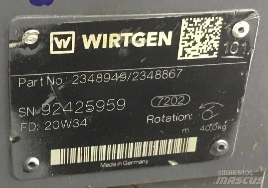 Wirtgen A4VG56 Componenti idrauliche