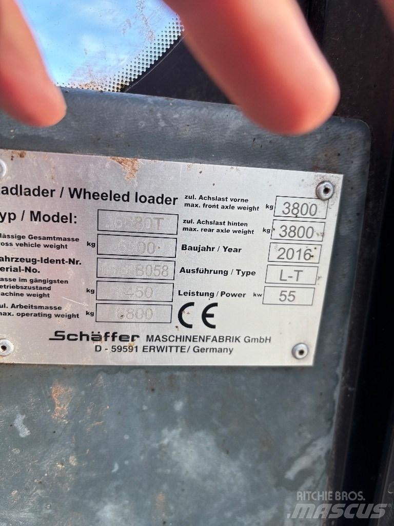 Schäffer 6680 T Pale gommate telescopiche