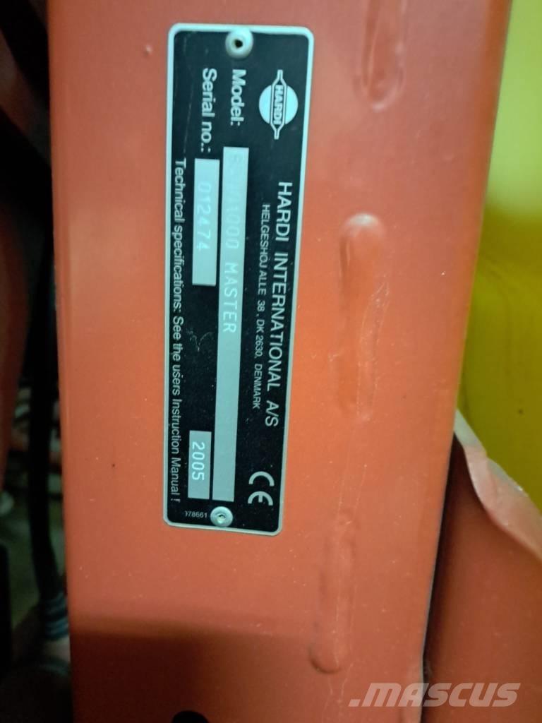 Hardi Master 1200 Irroratori montati
