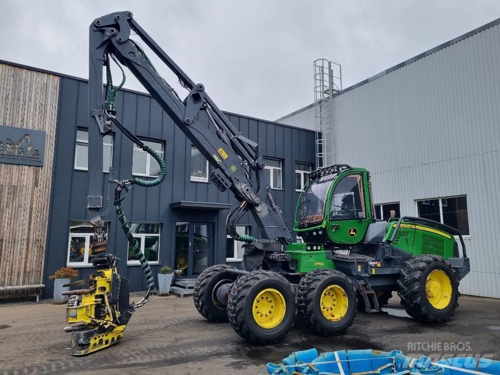 John Deere 1170 G Abbattitrici, Disboscatrici
