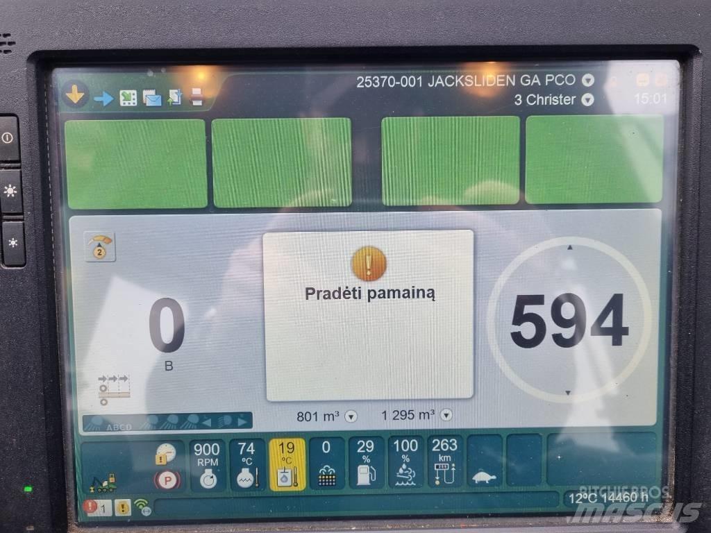 John Deere 1170 G Abbattitrici, Disboscatrici