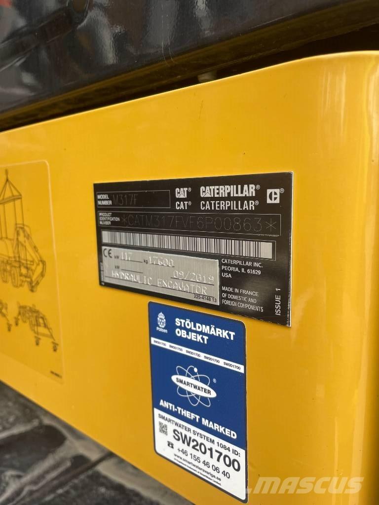 CAT M317F Escavatori gommati