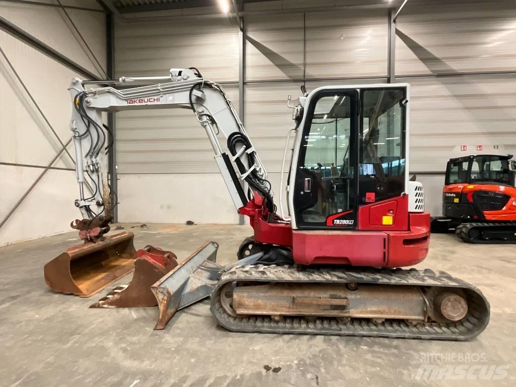 Takeuchi TB 280 FR Escavatori medi 7t - 12t