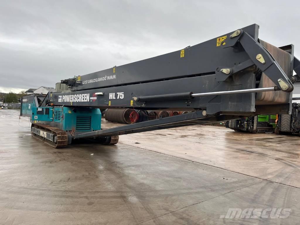 PowerScreen HL 75 Nastri trasportatori
