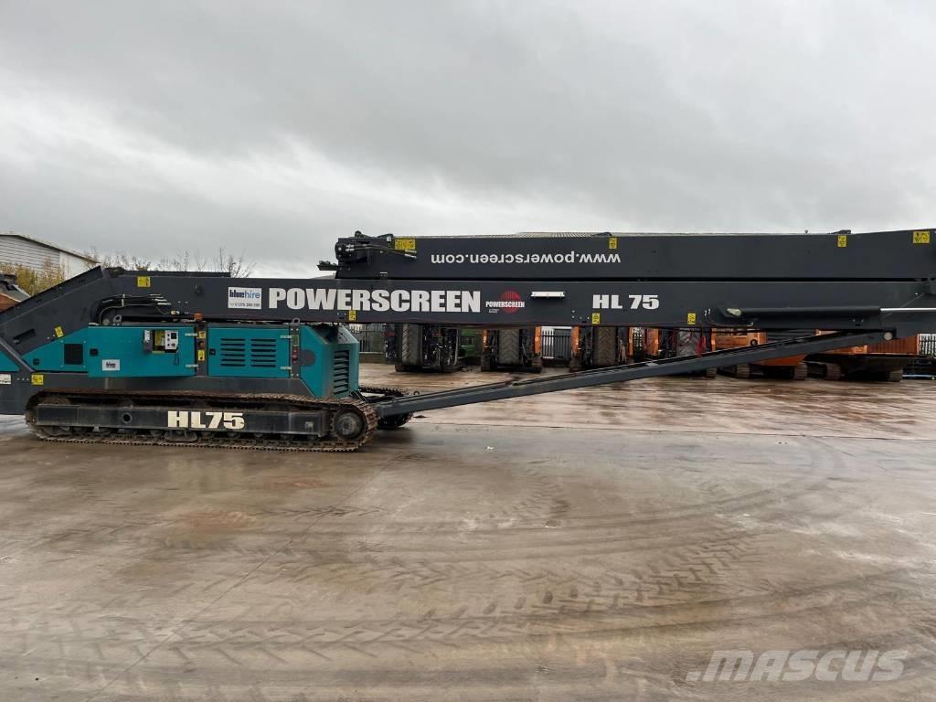 PowerScreen HL 75 Nastri trasportatori