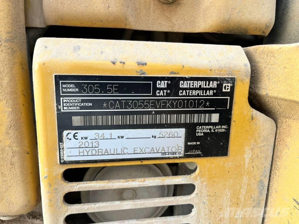 CAT 305.5 Miniescavatori