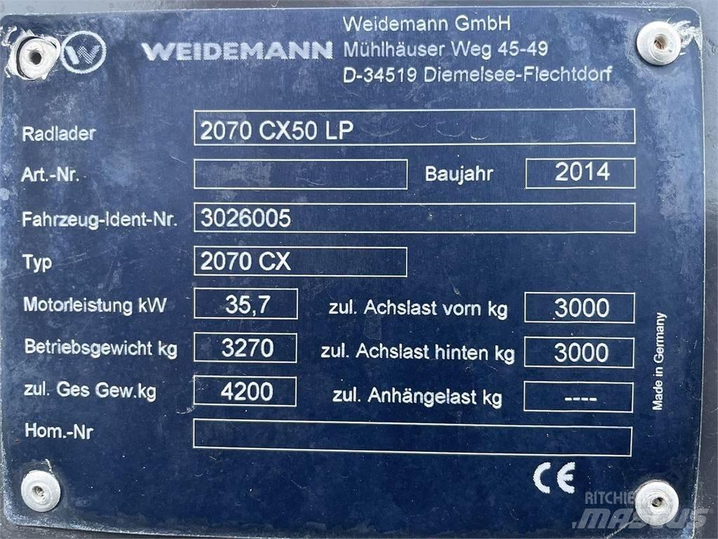 Weidemann 2070 Pale multiuso