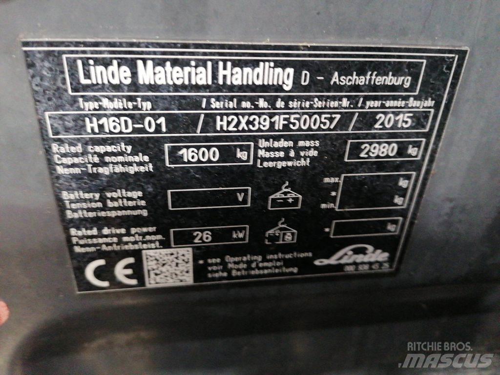 Linde H16D-01 Carrelli elevatori diesel