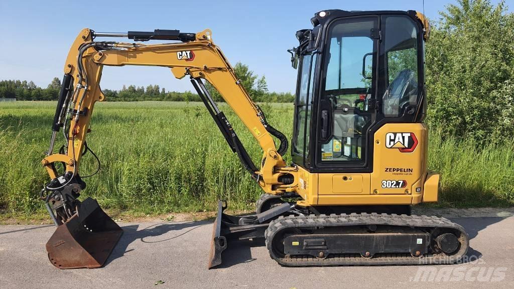 CAT 302.7 DCR 07A Miniescavatori