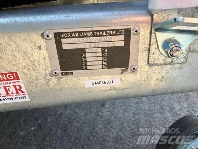 Ifor Williams GX 84 Caricatore basso