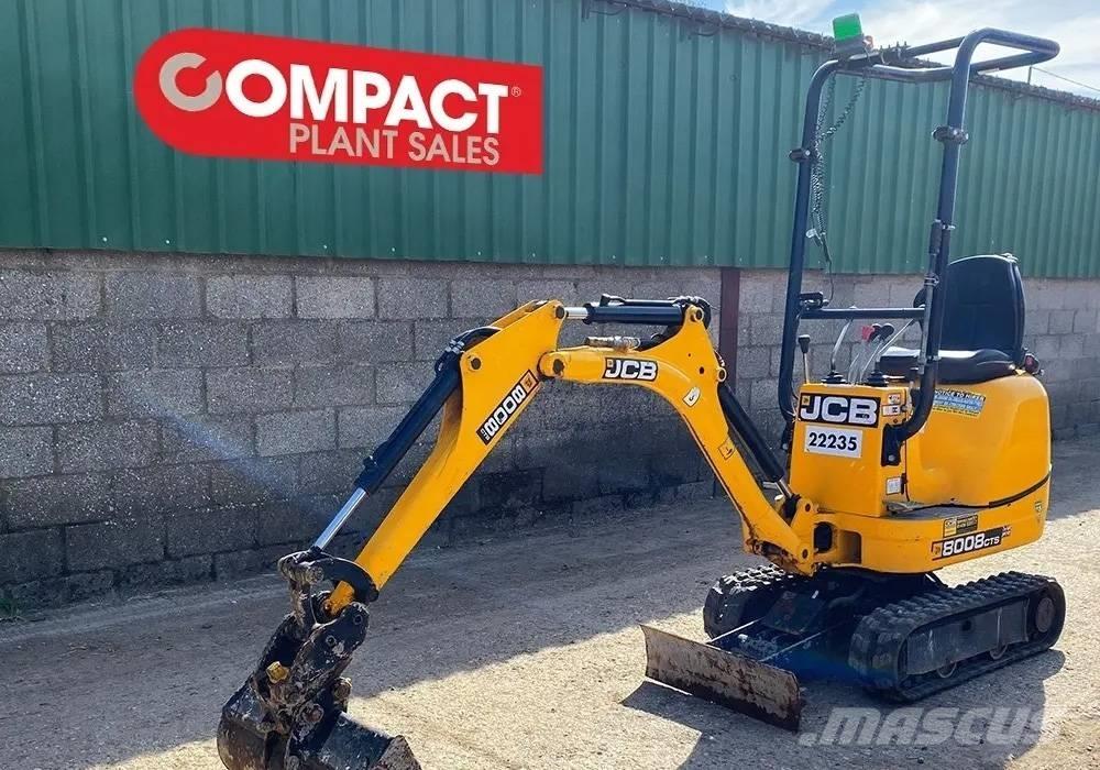 JCB 8008 Miniescavatori