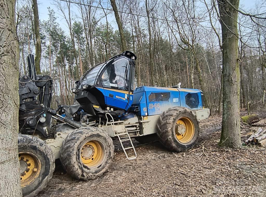 Rottne H14 Abbattitrici, Disboscatrici