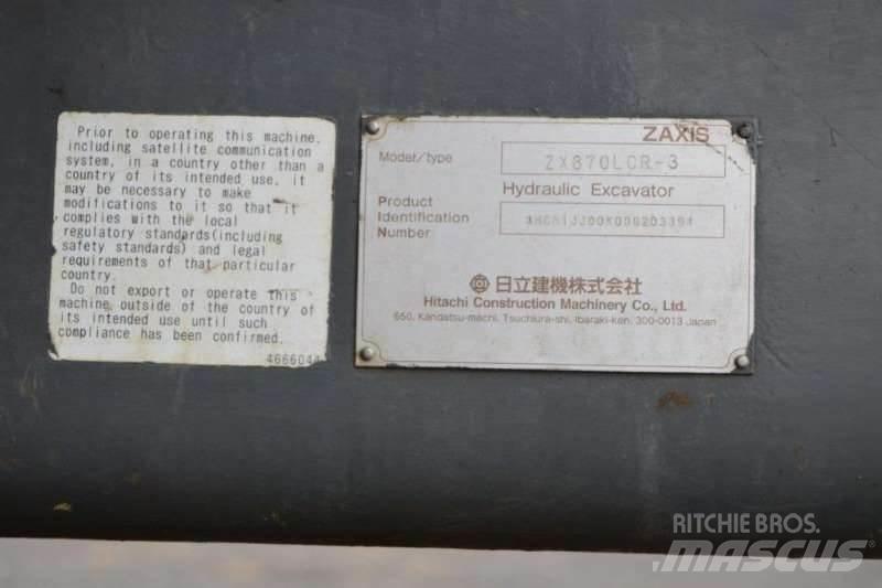 Hitachi ZX870 Miniescavatori