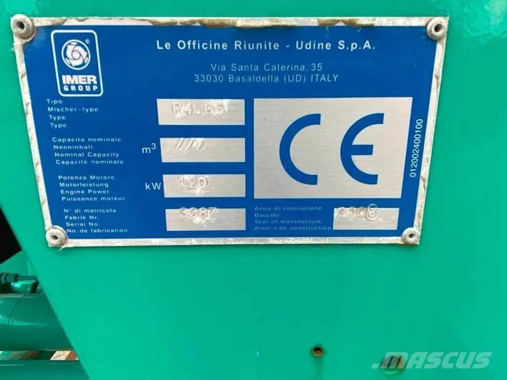 Imer P4.65 - UNUSED Autopompe per calcestruzzo
