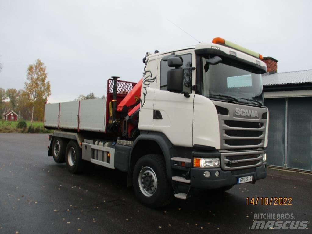 Scania G490cb6x4*4 Autogru