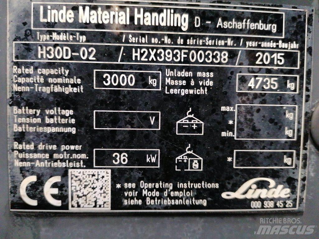 Linde H30D-02 Carrelli elevatori diesel