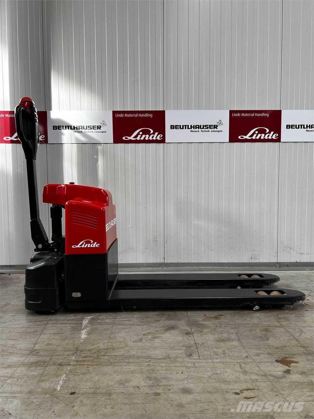 Linde MT15 Transpallet uomo a terra