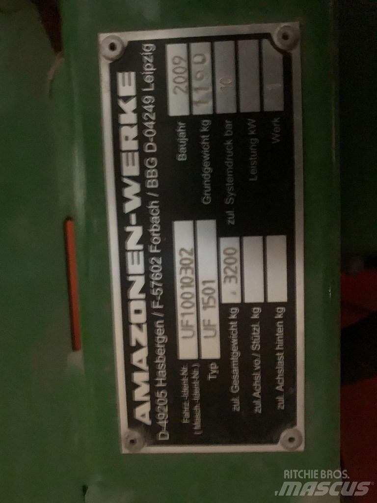 Amazone UF 1501 Irroratori montati