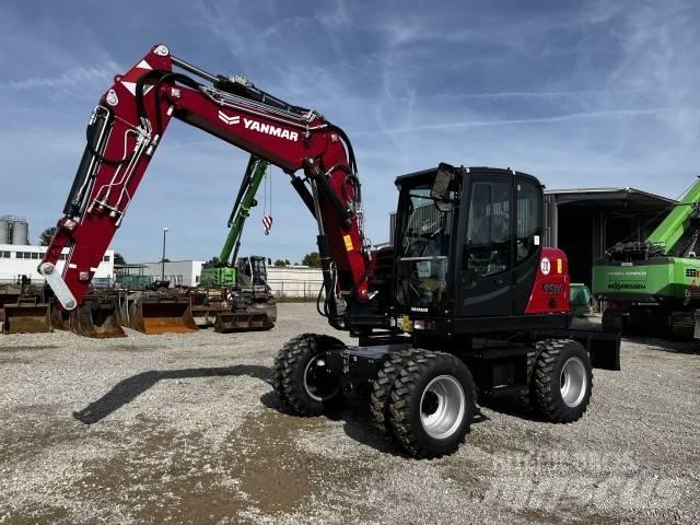 Yanmar B 95W Escavatori gommati