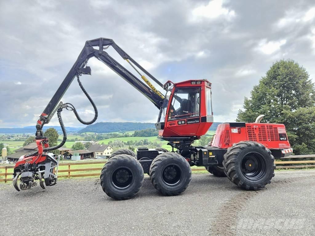 Komatsu 911.5 Abbattitrici, Disboscatrici