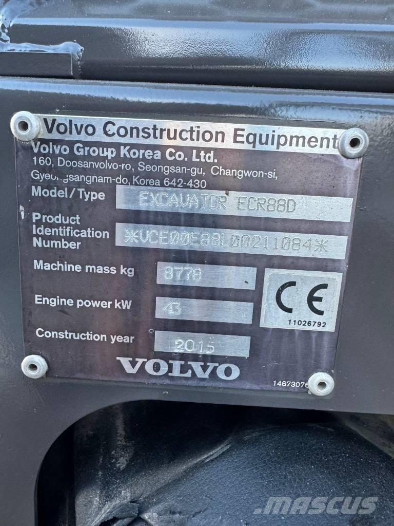 Volvo ECR 88 D Escavatori medi 7t - 12t