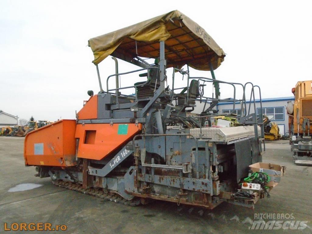 Vögele Super 1600 Finitrici