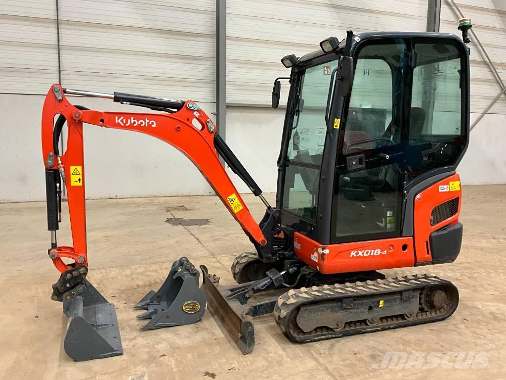 Kubota KX 018-4 Miniescavatori