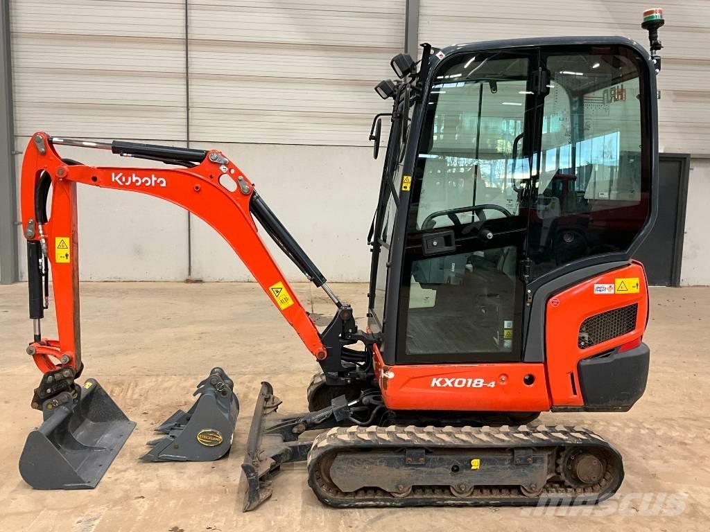 Kubota KX 018-4 Miniescavatori