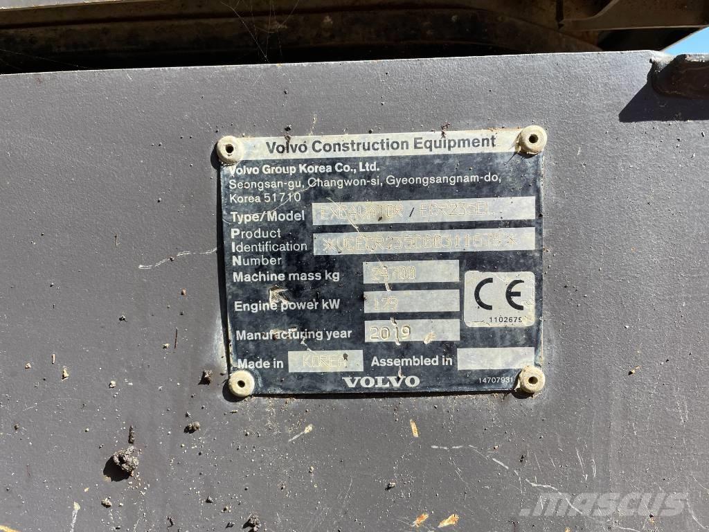 Volvo ECR 235 Escavatori cingolati