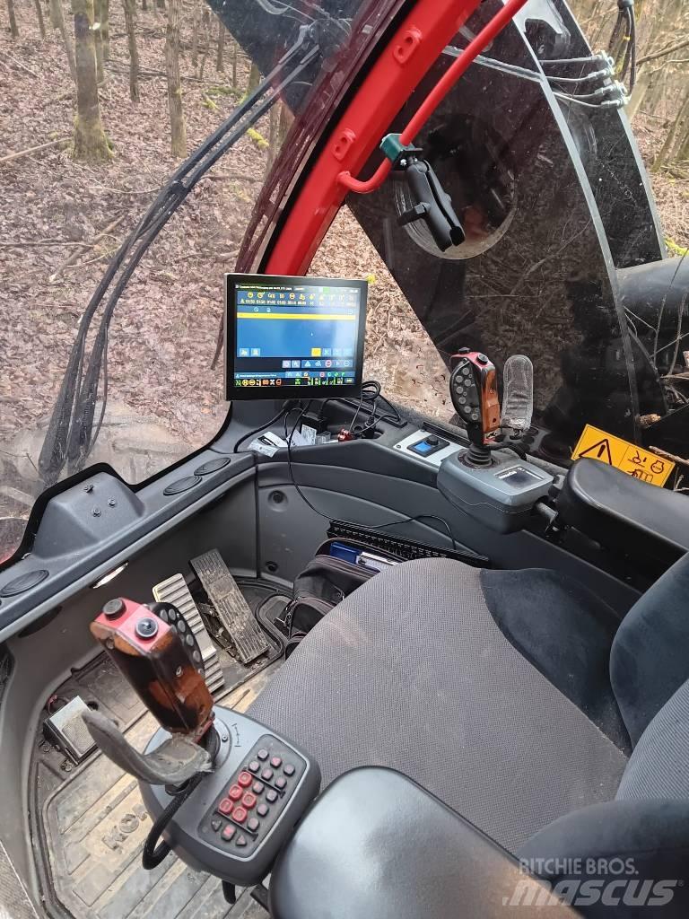 Komatsu 901 XC Abbattitrici, Disboscatrici