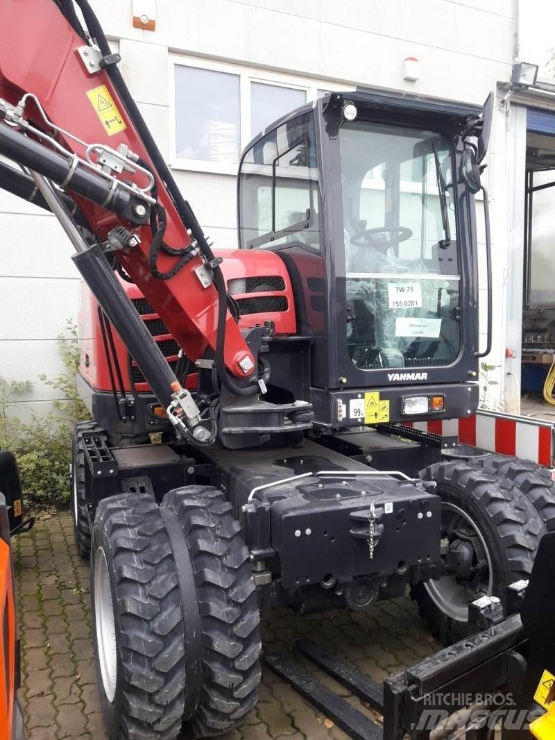 Yanmar B75W Escavatori gommati