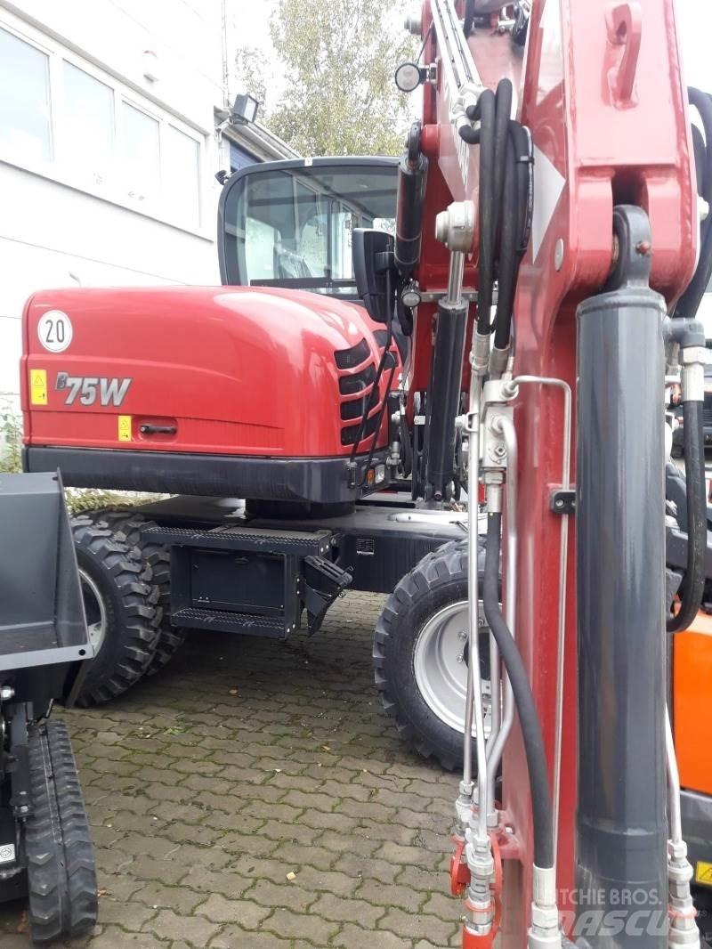 Yanmar B75W Escavatori gommati