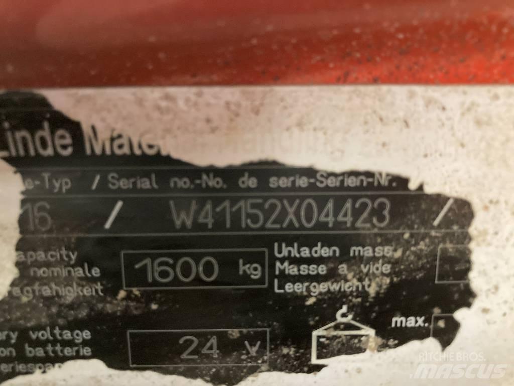 Linde T16/1152 Transpallet manuale