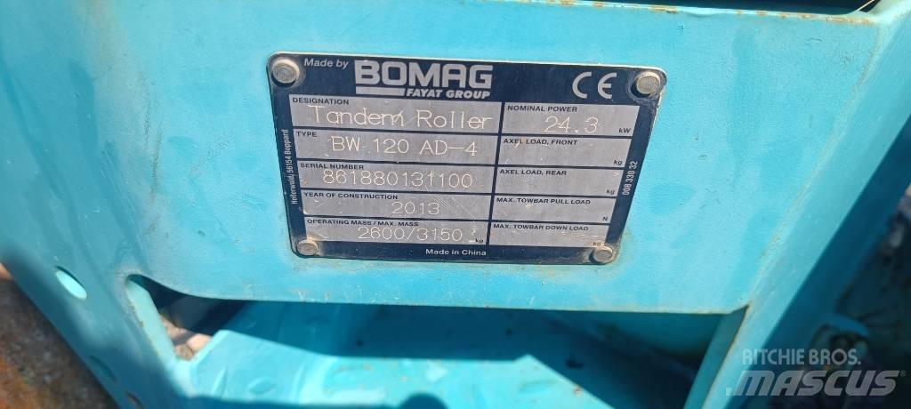 Bomag BW 120 AD-4 Rulli a doppio tamburo