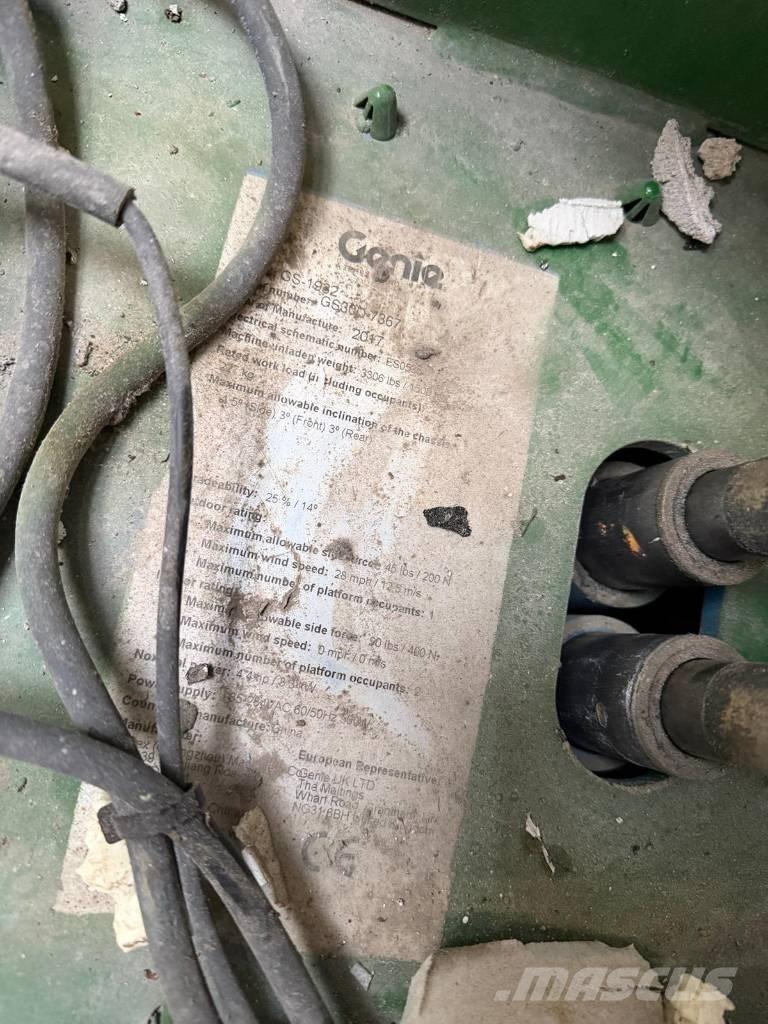 Genie GS 1932 Piattaforme a pantografo