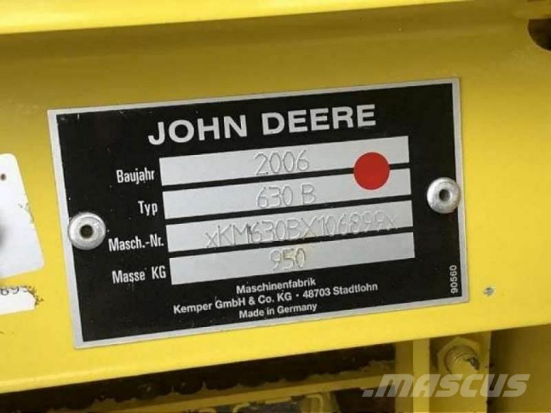 John Deere 630 B Accessori per macchine da fieno e foraggio