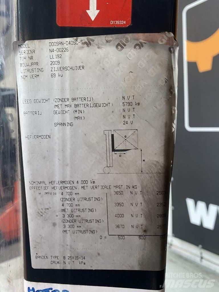 Doosan D40SC-5 Carrelli elevatori diesel
