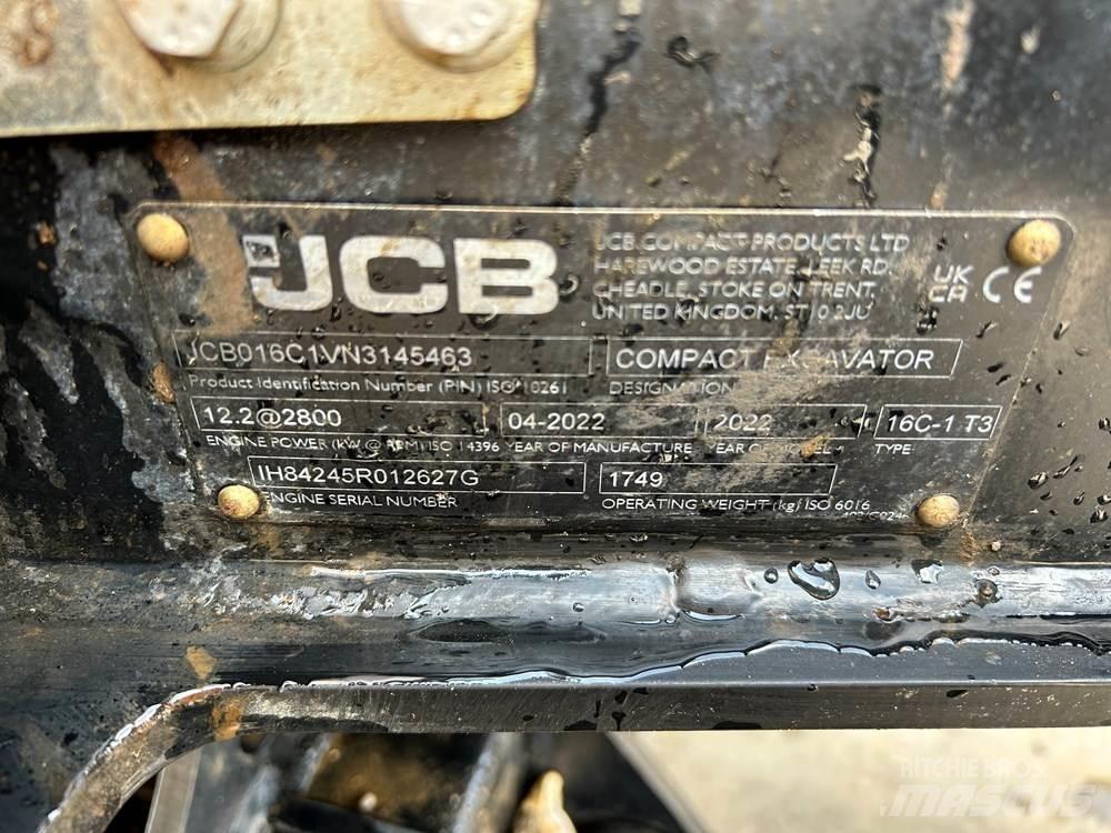 JCB 16C-1 Miniescavatori