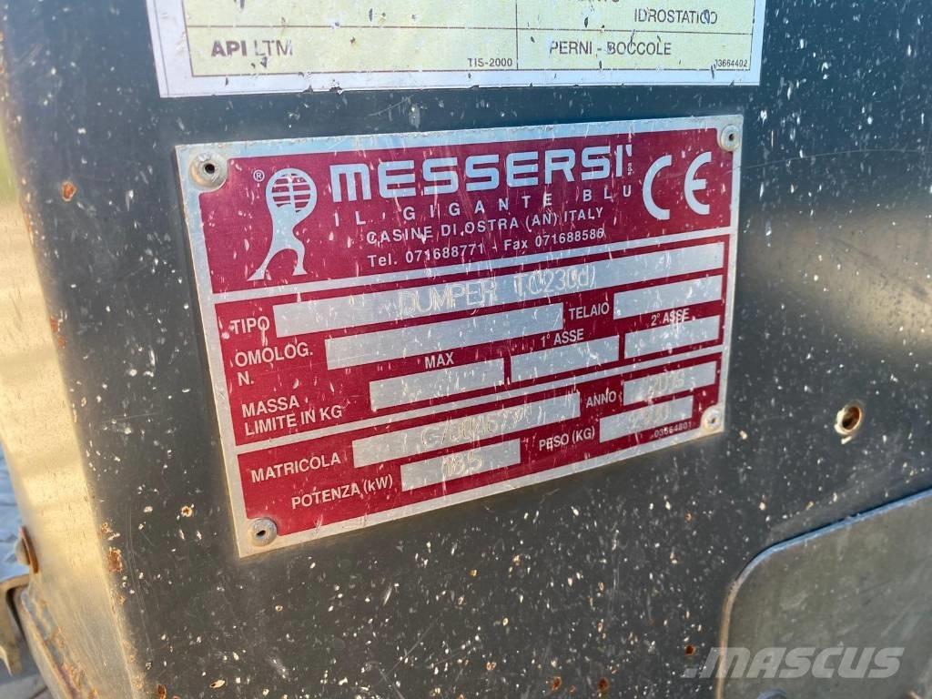 Messersi tc230d Dumper cingolati