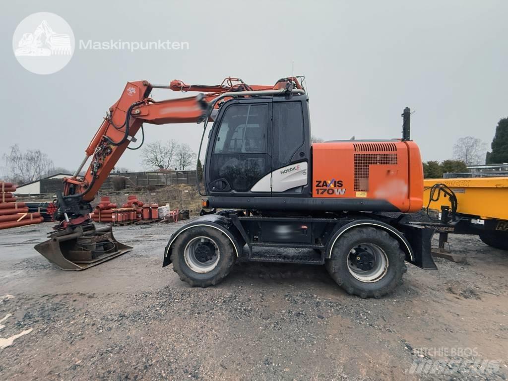 Hitachi ZX 170 W-5 B Escavatori gommati