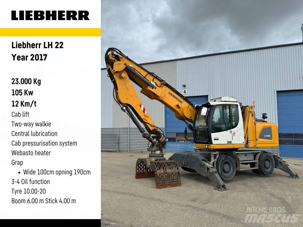 Liebherr LH 22 M Movimentazione rifiuti