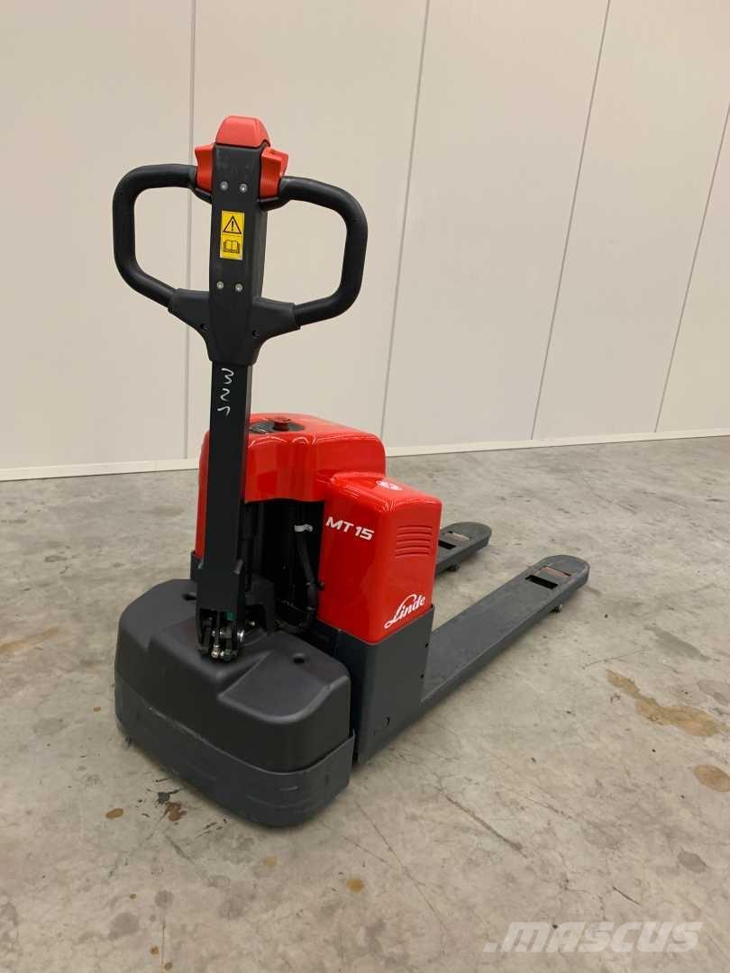 Linde MT15 Transpallet uomo a terra
