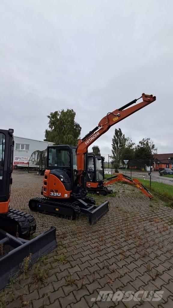 Hitachi ZX33U Escavatori cingolati