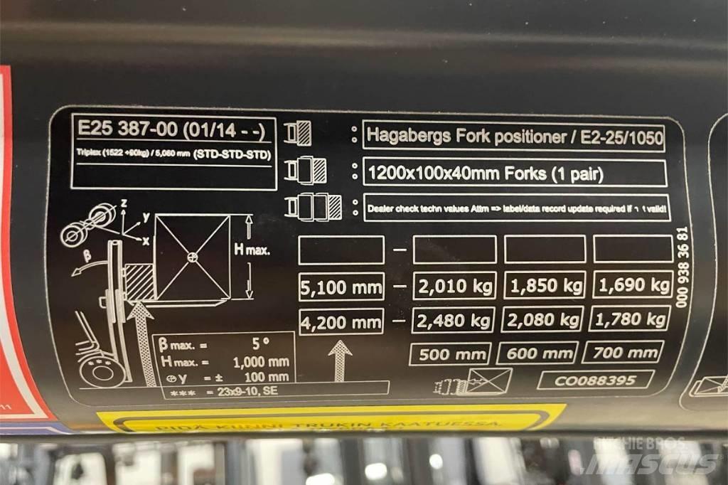 Linde E 25 Carrelli elevatori elettrici