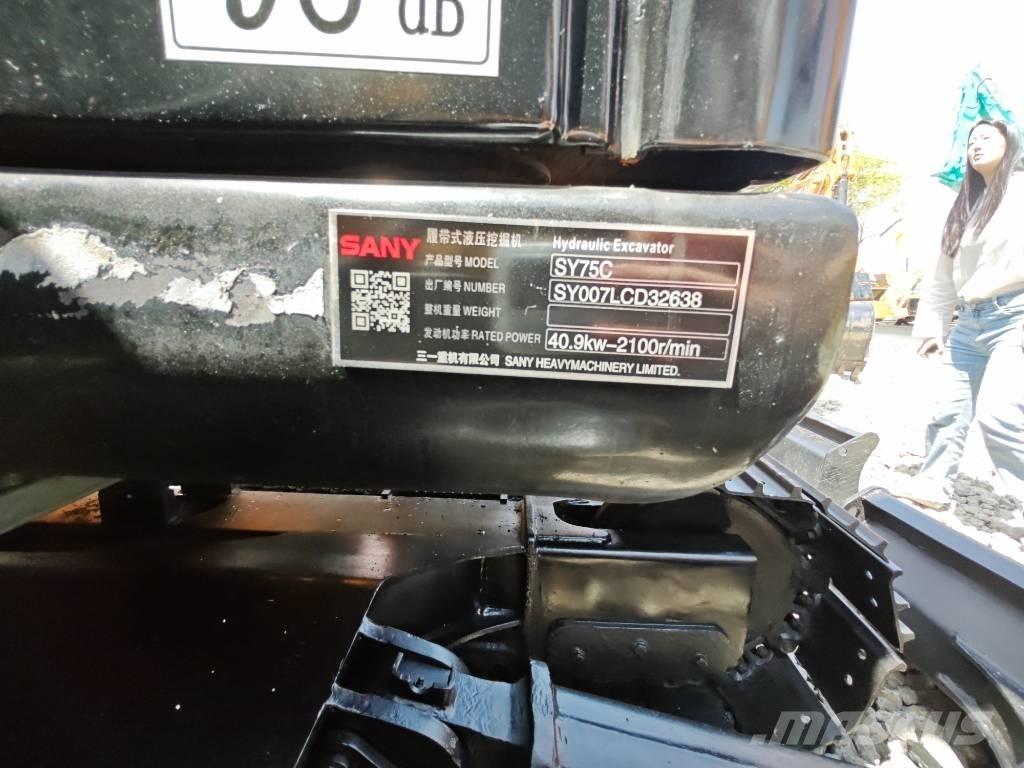 Sany SY 75 C pro Escavatori cingolati