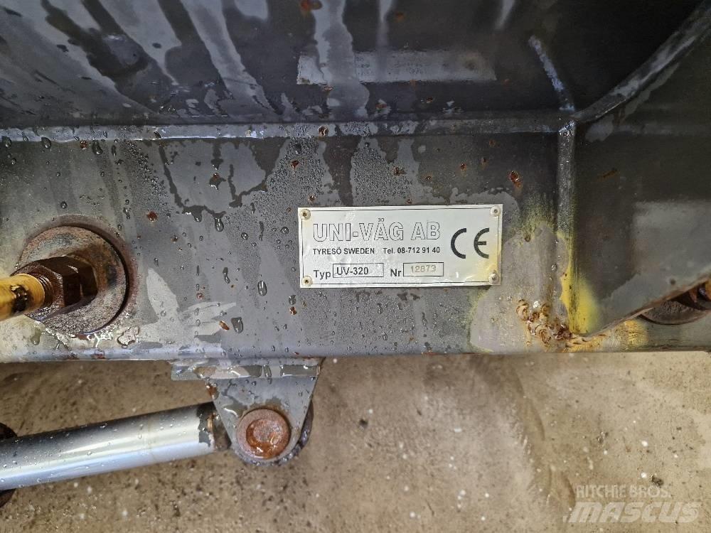 Uni-väg UV-320 StBM Lame spazzaneve e aratri