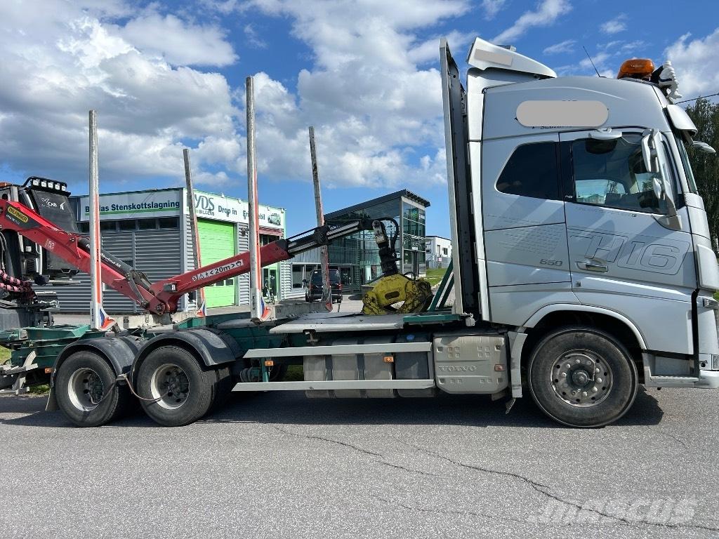 Volvo FH 16 660 Camion trasporto legname