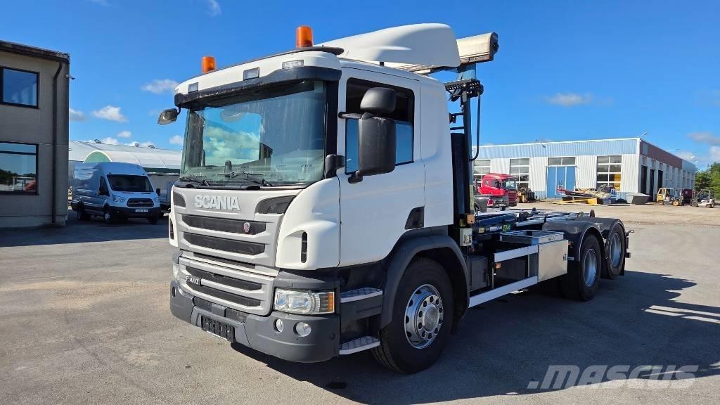 Scania P410 6X2 Camion con gancio di sollevamento
